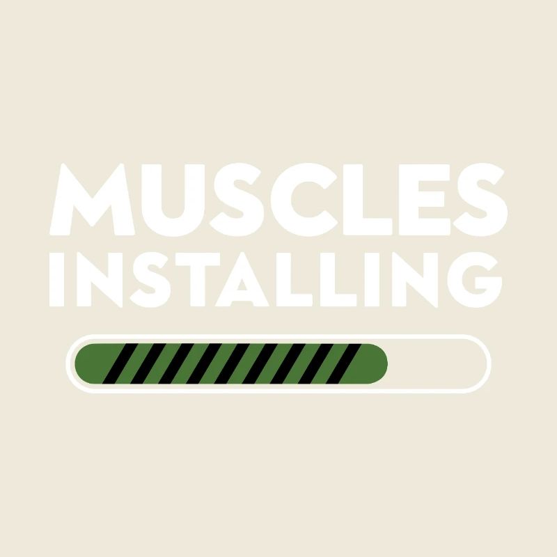 Muscles Installing Fortschritt Grafik