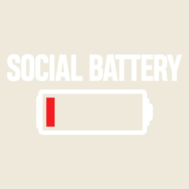 Social Battery Icon Tee