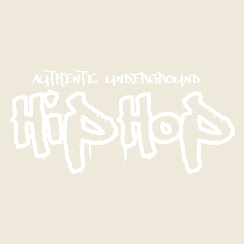 Graffiti hip hop underground authentique