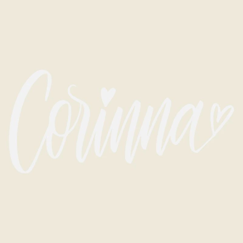 Corinna Handschrift Typ mit Herz