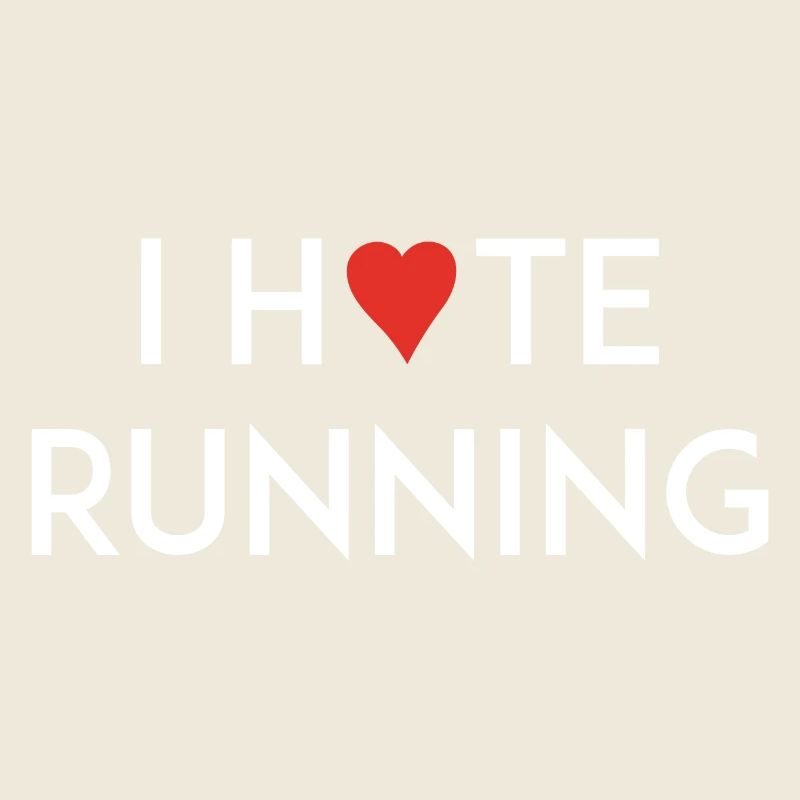 Ich liebe / hasse Laufen