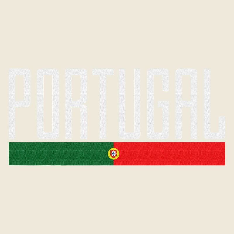 Typographie du drapeau du Portugal