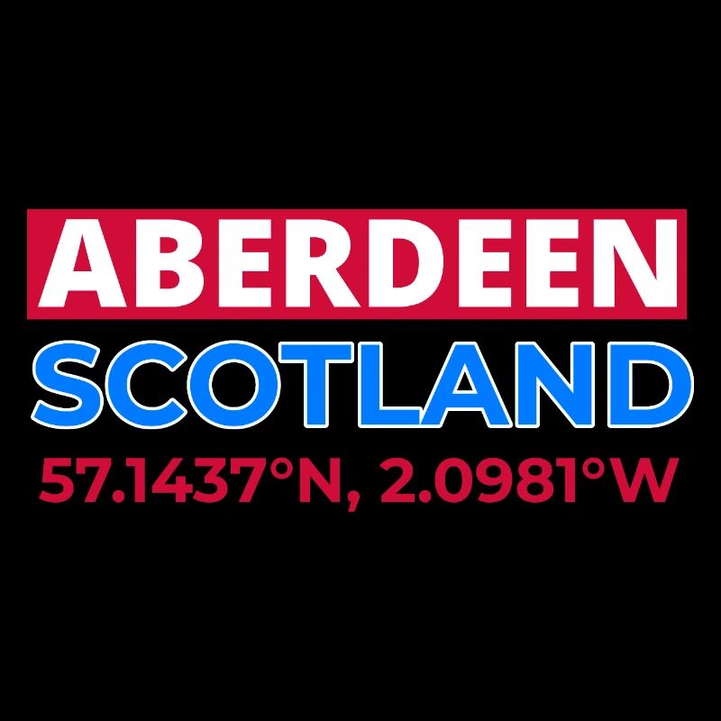 Aberdeen Scotland Coordinates