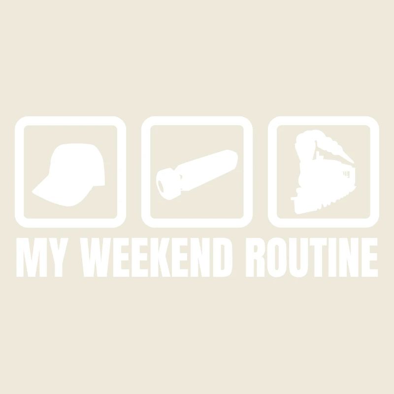 My weekend routine