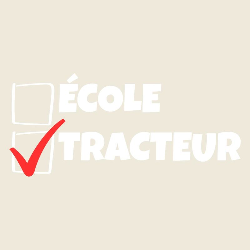 Kleiner Bauer Humor Traktor Kind