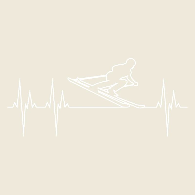 Alpine Skiing Grand Slalom Electrocardiogram ECG Ski