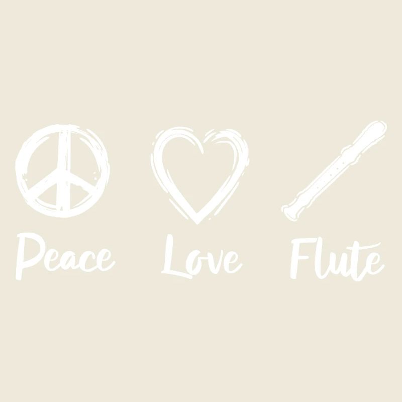 Peace Love Flute