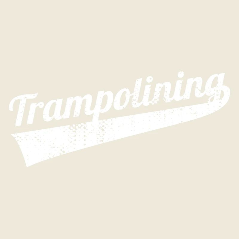 Saut amusant sur trampoline