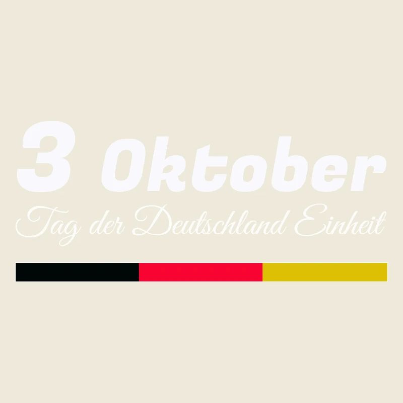3. Oktober Einheit Farben