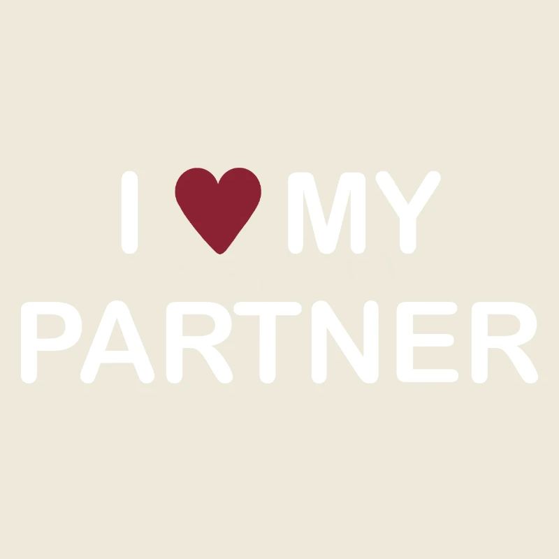 J’aime mon partenaire – Chemise/Pull de couple
