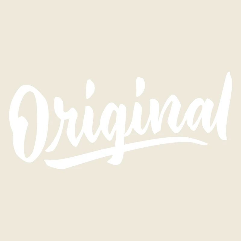 Design original de lettrage minimaliste