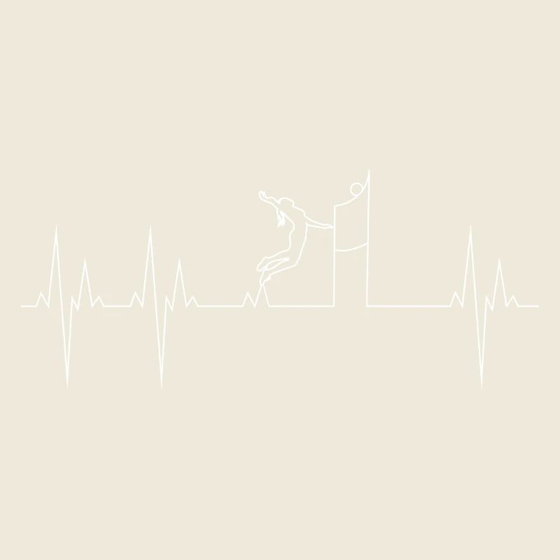 Women's Volleyball Electrocardiogram