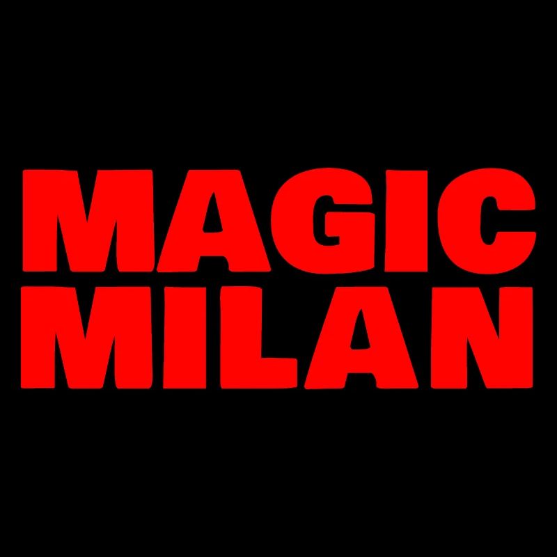 Magic Milan Logo Rot
