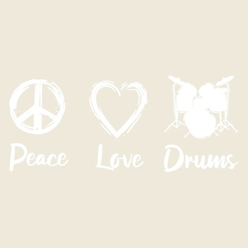 Peace Love Drums