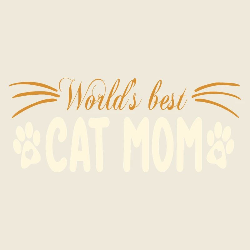Kat Mom Design mit Pfotenabdruck