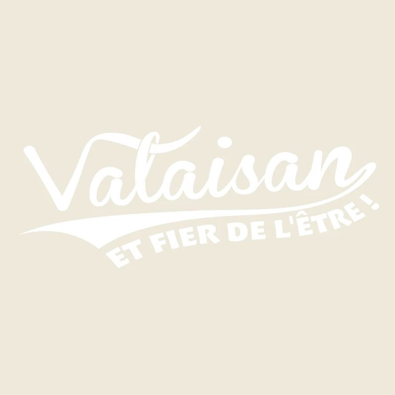 Valaisan et fier de l'être