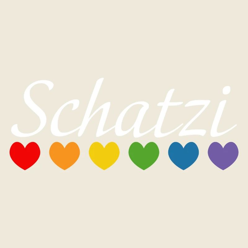 Regenbogenherz Schatzi LGBT lgbtqi queer