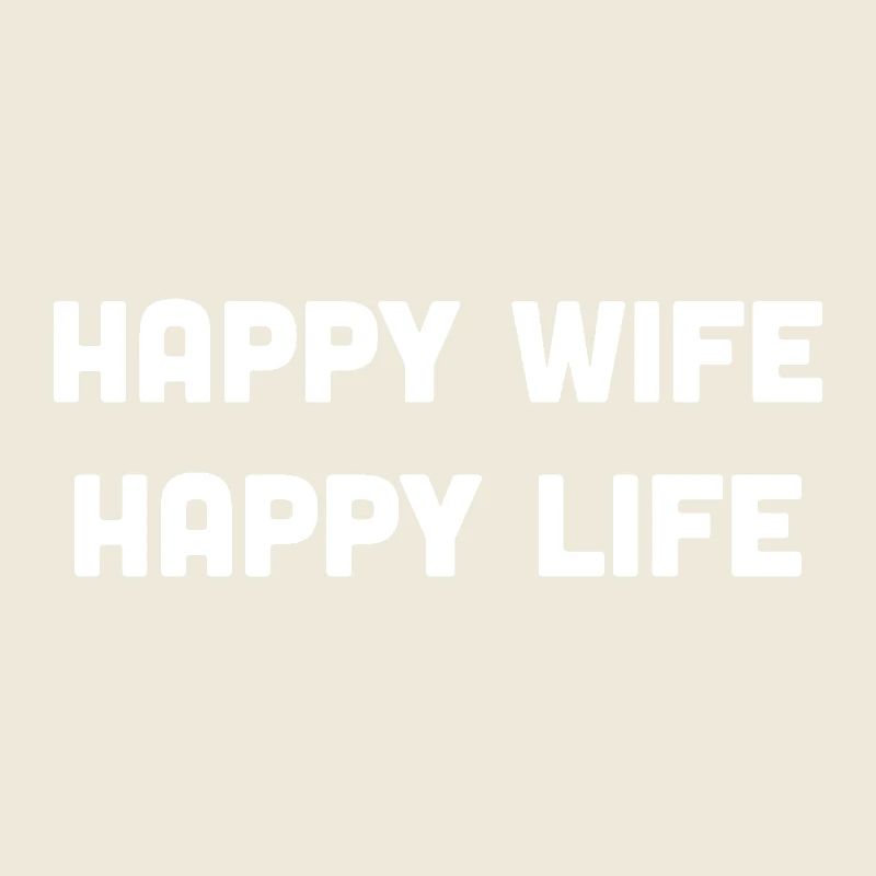 Glückliche Ehefrau Glückliches Leben