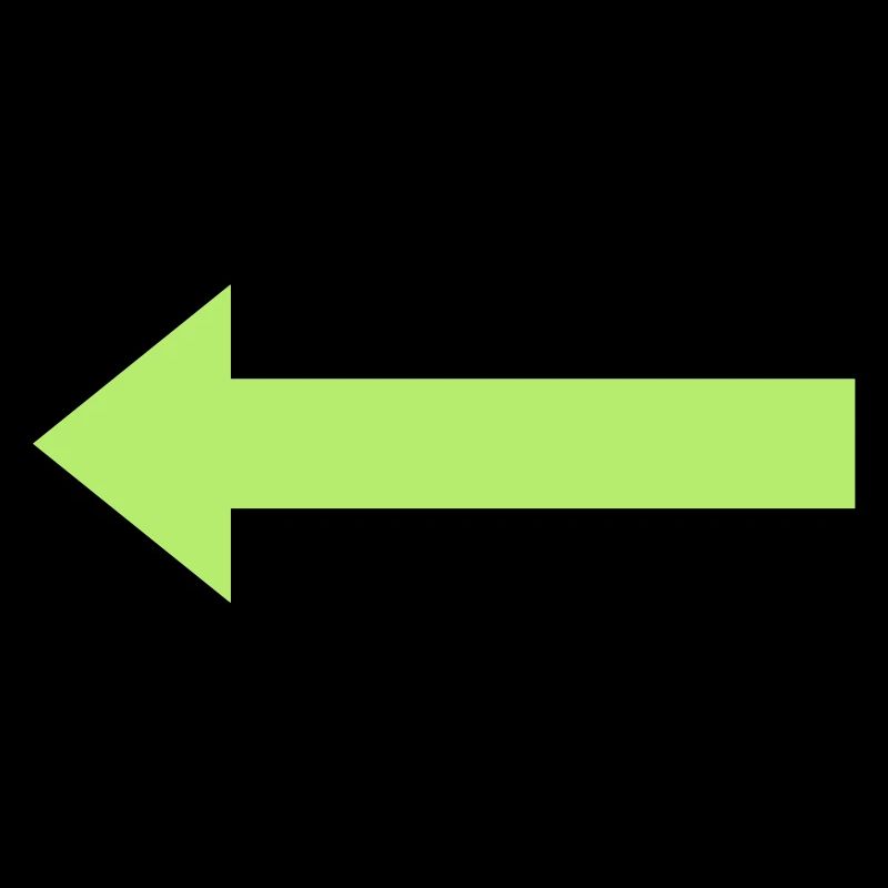 Green arrow to the left