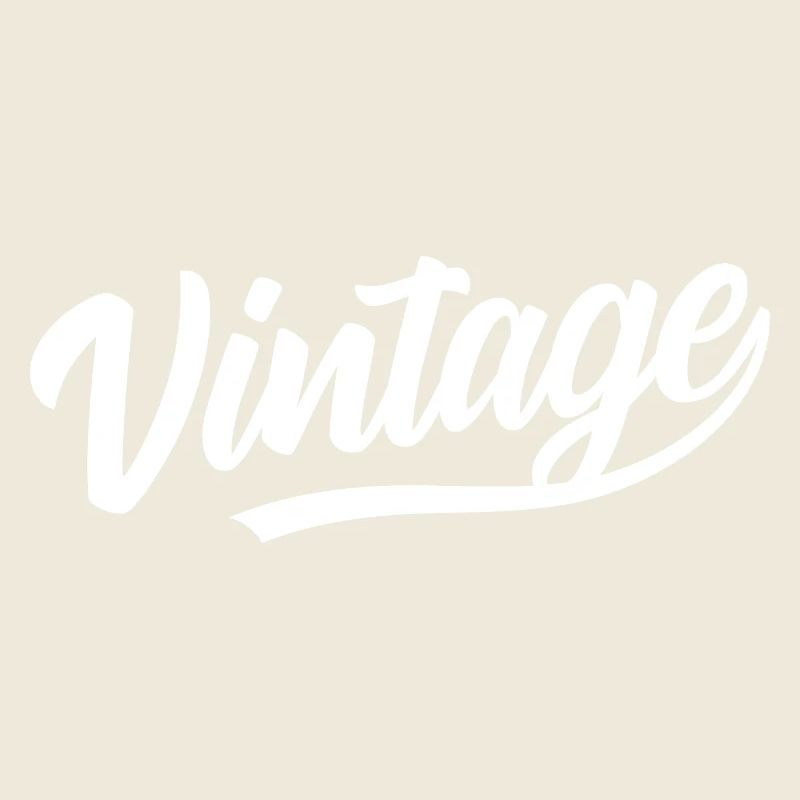 Vintage Retro Old Style Classic Trend