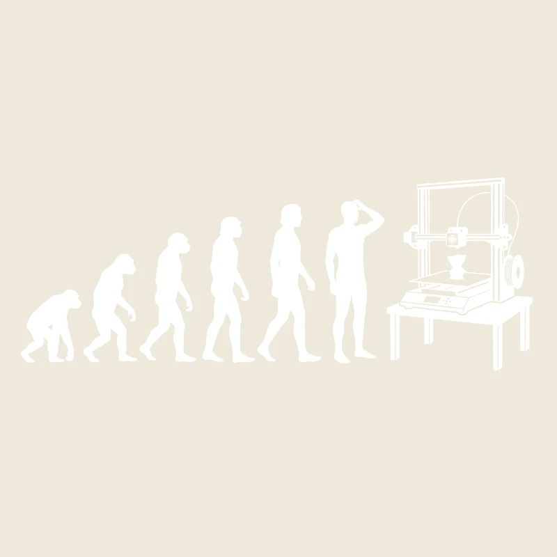 Évolution de l’impression 3D – Du singe au créateur