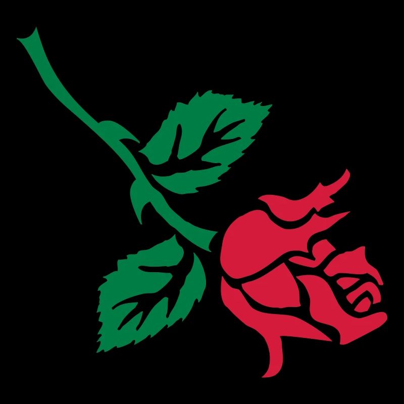 rose retro tattoo patjila