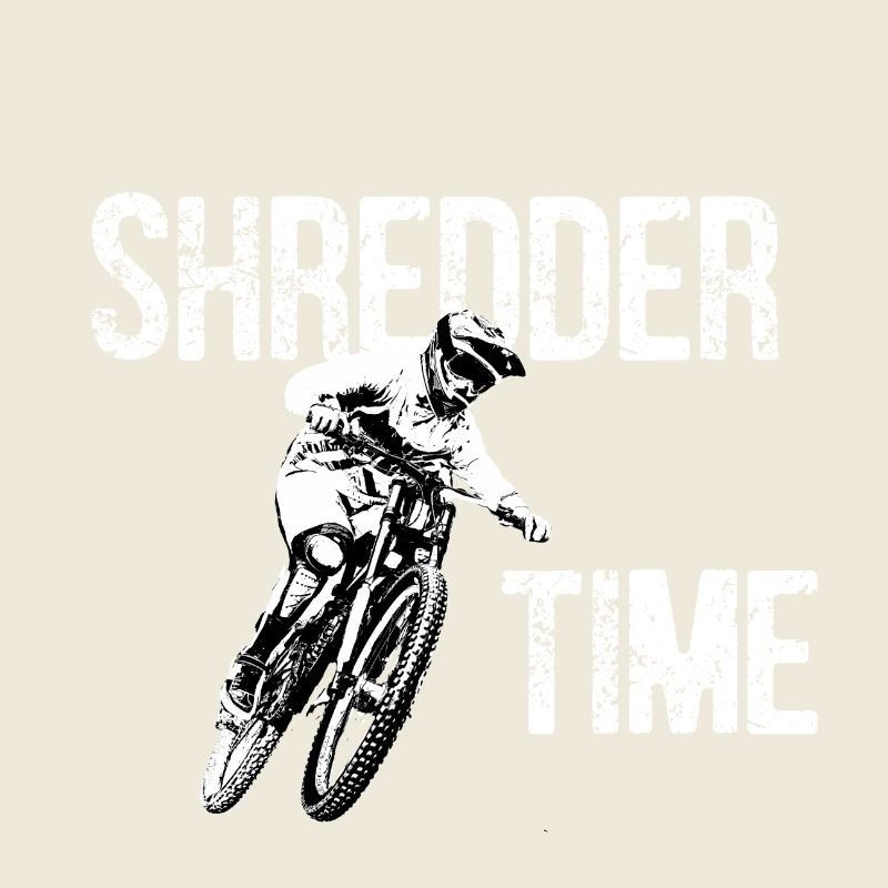 vélo de temps déchiqueteuse