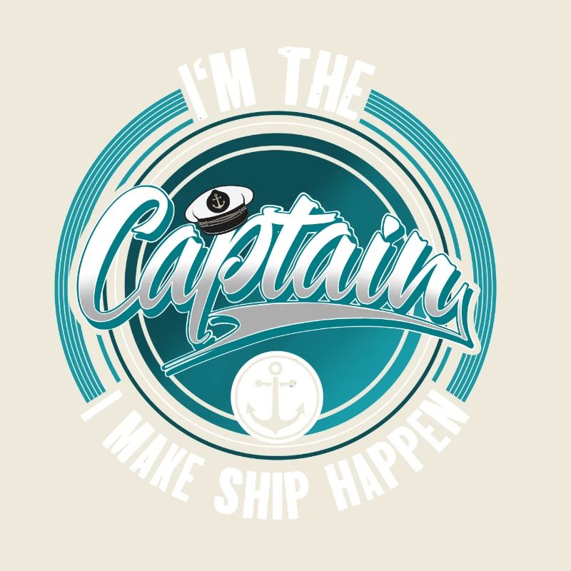 Captain Sailing Motorboat Boat Ship Sailor