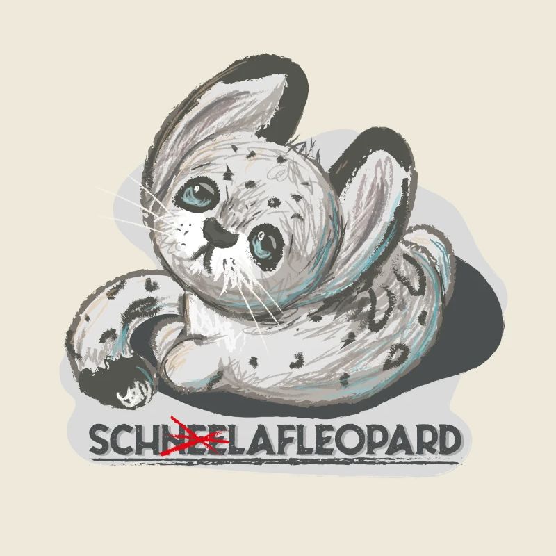 Schlafmütze Krissi, Schneeleopard