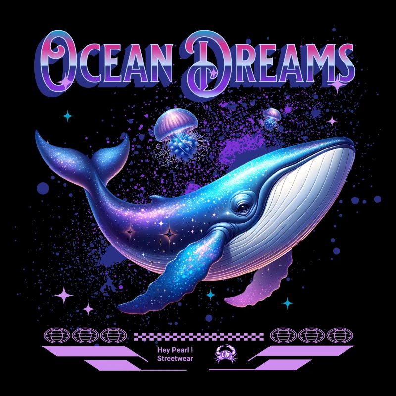 Ocean Dreams Galactic Whale