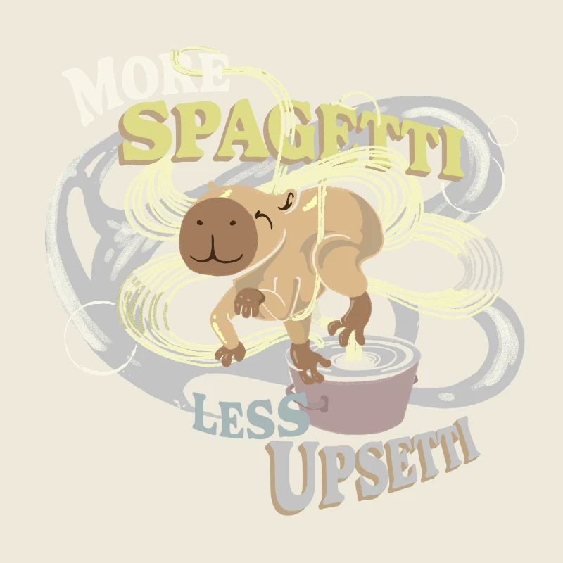 Cap(p)y spaghetti less upsetti