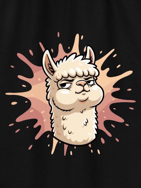 Confident Llama Splash