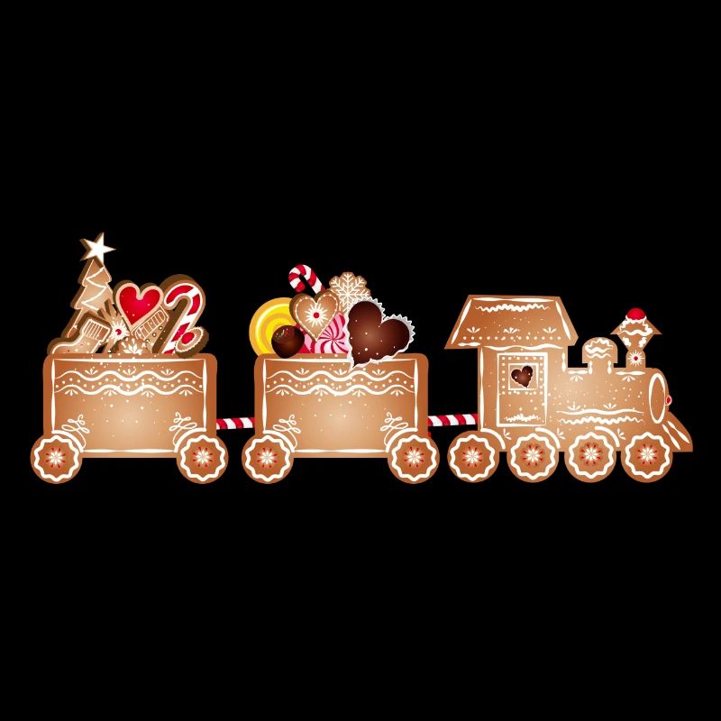 magical gingerbread railway for Christmas