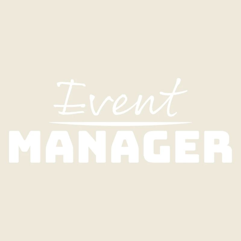 Tshirt pour Event Manager blanc
