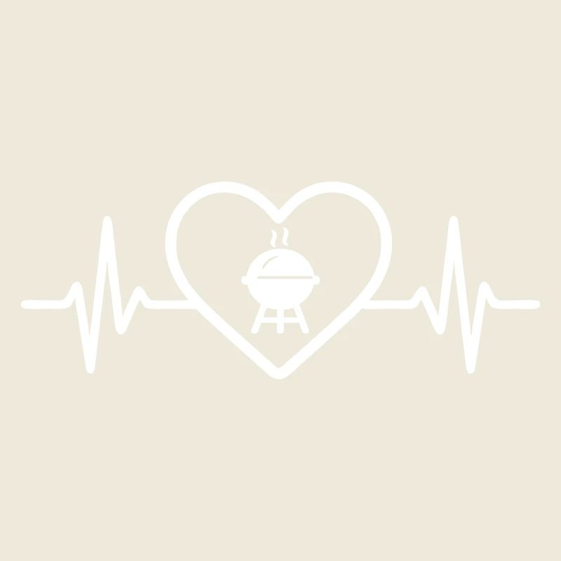 Barbecue Grill Heart