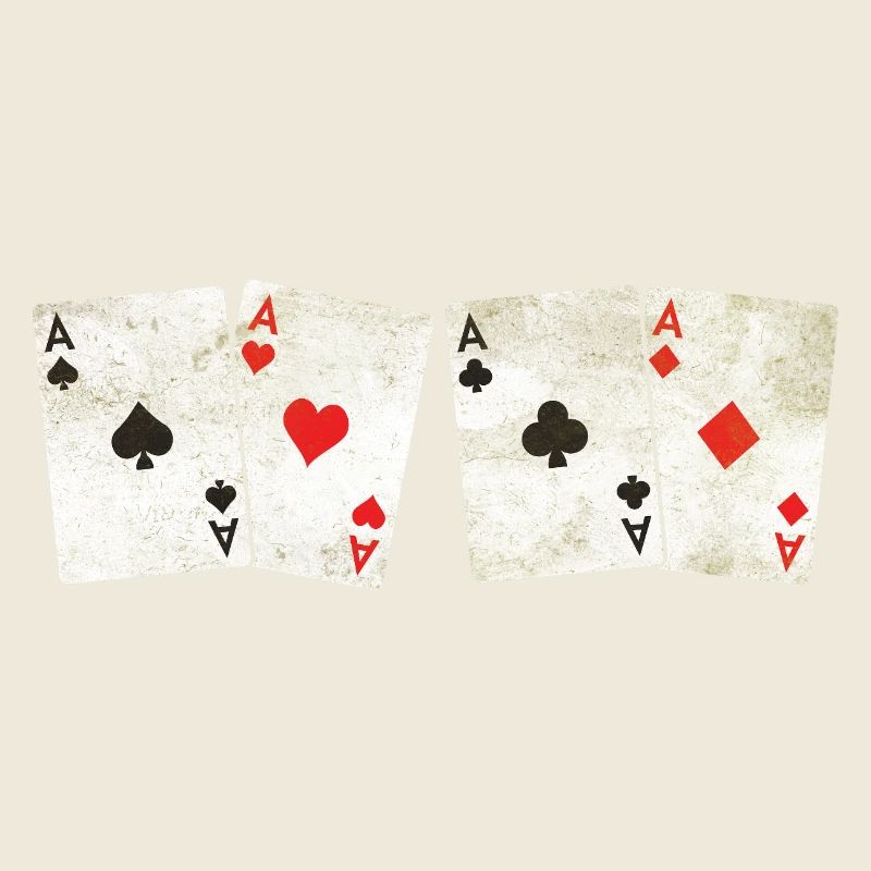 Vintage Retro Aces – Playing Cards - poker