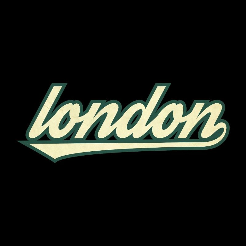 London Retro Lettering Tee