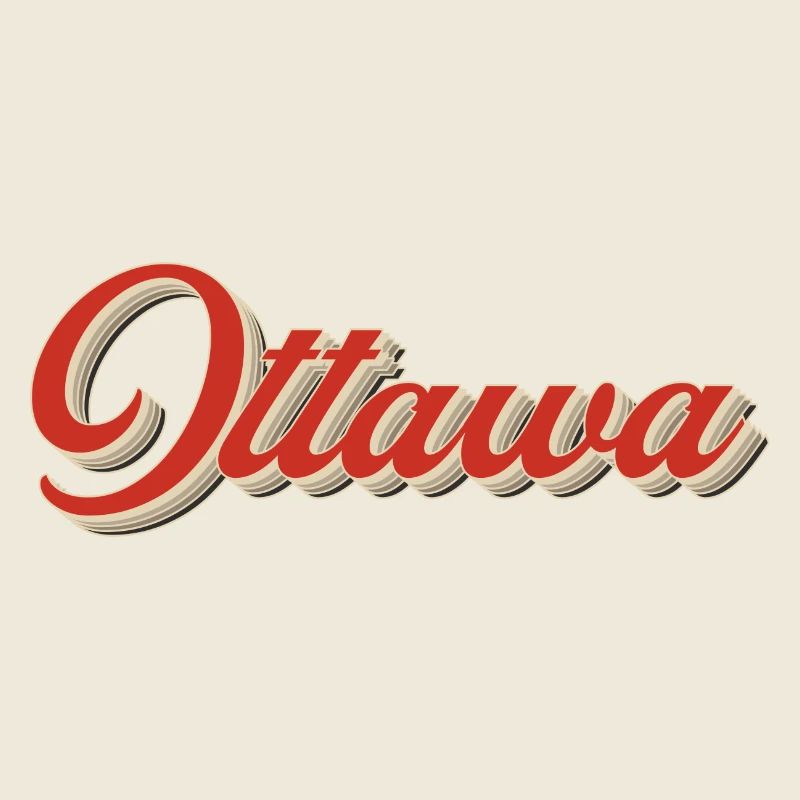 Calgary Canada Lettering – Retro Typography