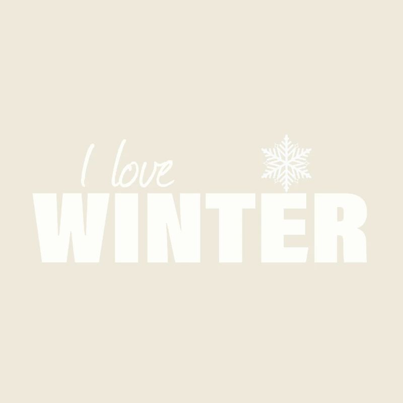 i love winter