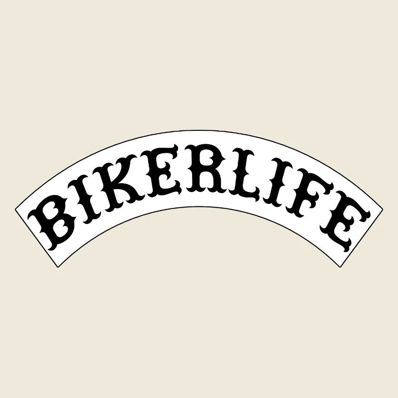 Bikerlife Arc Lettering