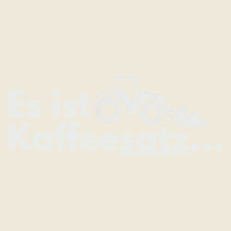 Kaffee-Ernte Traktor Motiv