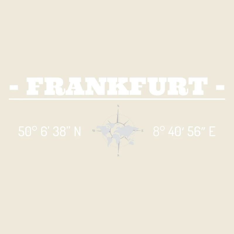 Coordinates Frankfurt am Main