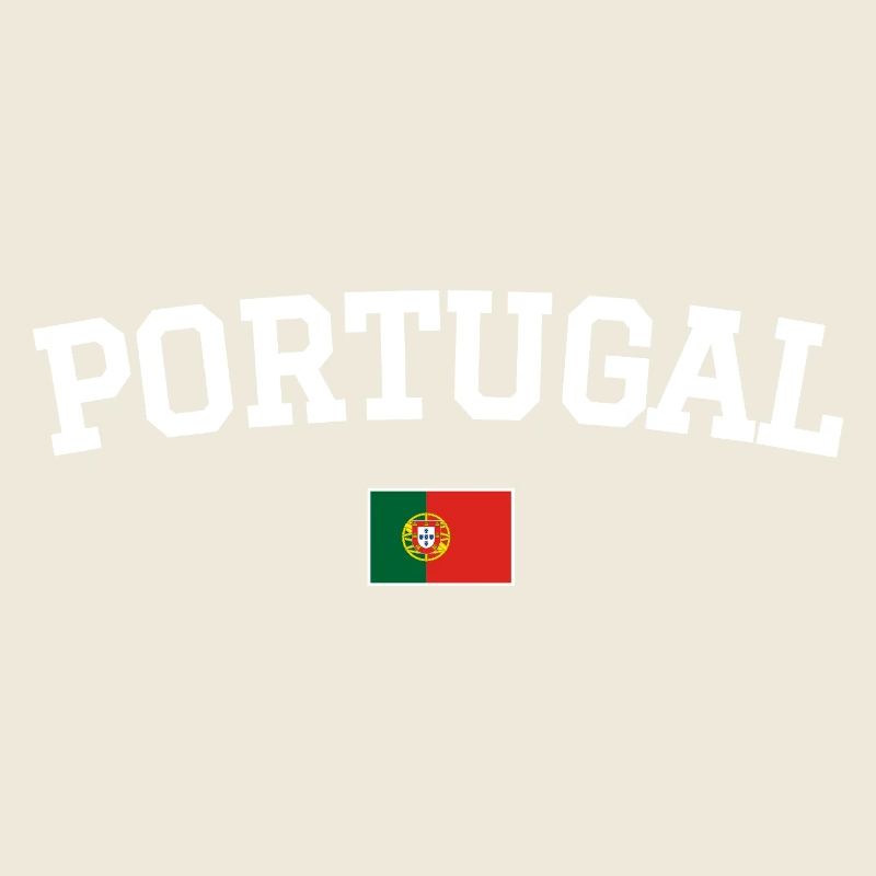 Drapeau du Portugal Dessin blanc
