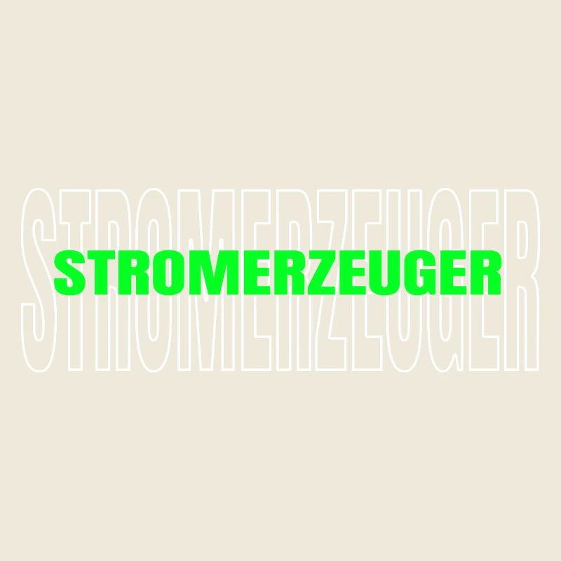 Stromerzeuger Nachhaltige Stromerzeugung