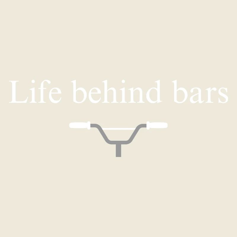 Das Leben hinter Gittern - Geschenkidee für das Fahrrad