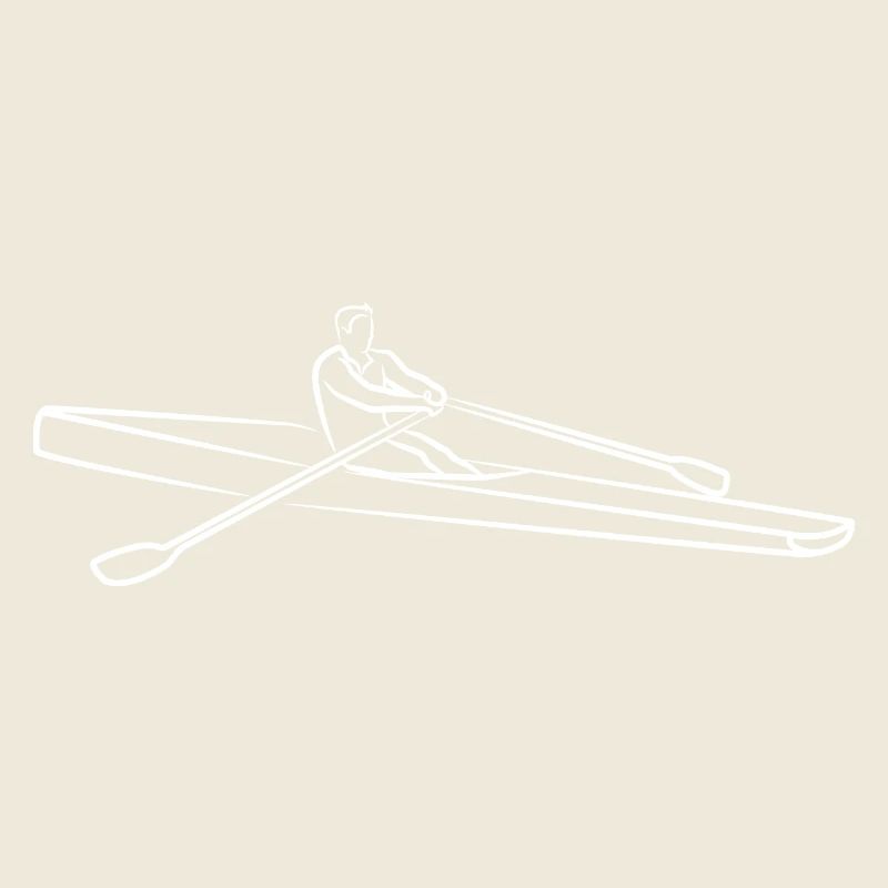 Dessin du rameur