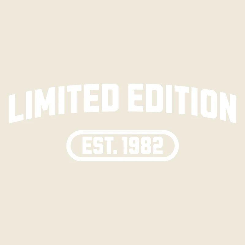 Limited Edition 1982 Geburtstag