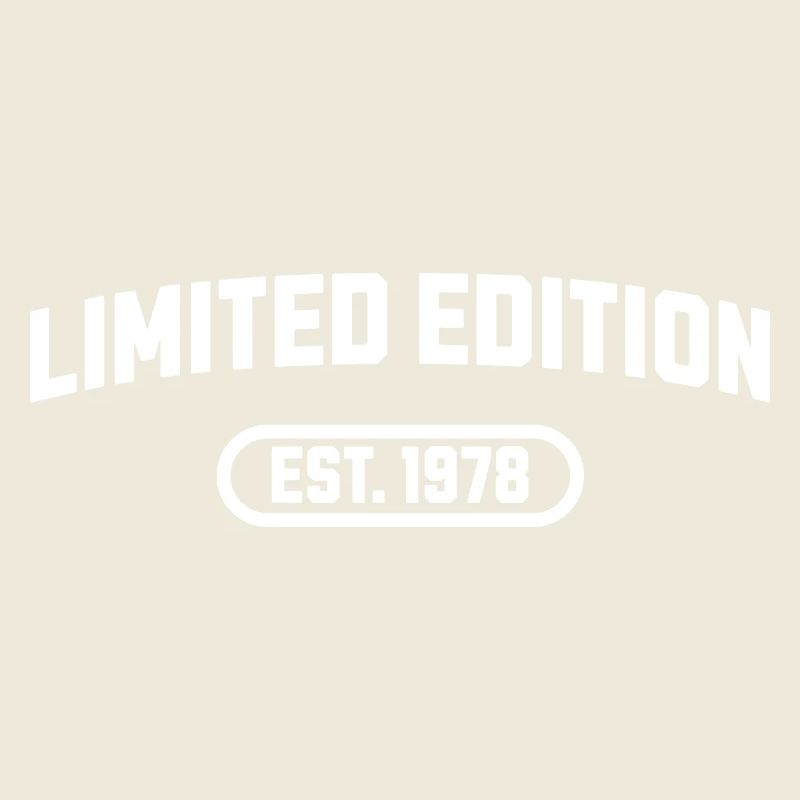Édition limitée anniversaire 1978