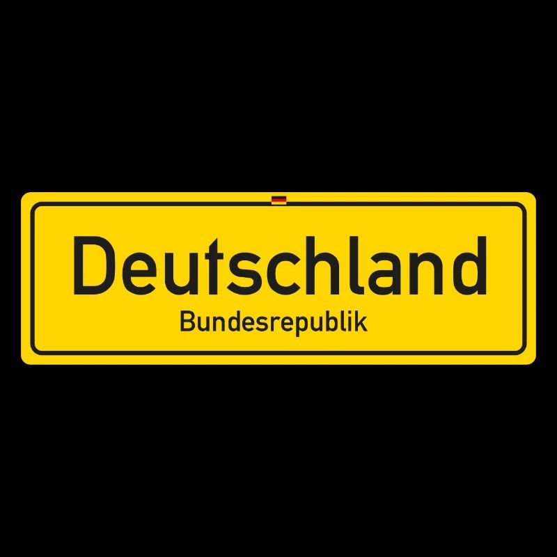 Germany country nameplate