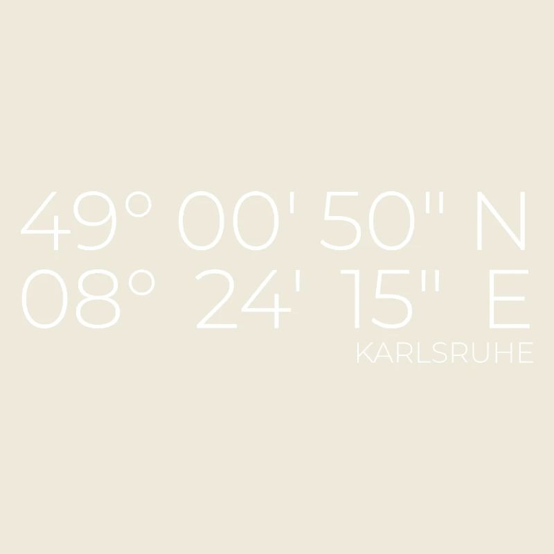 coordonnées Karlsruhe
